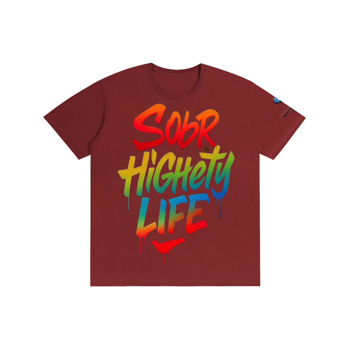 Tagged graphic SobrHIGHetyLIFE Unisex T-Shirt