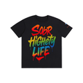 Tagged graphic SobrHIGHetyLIFE Unisex T-Shirt
