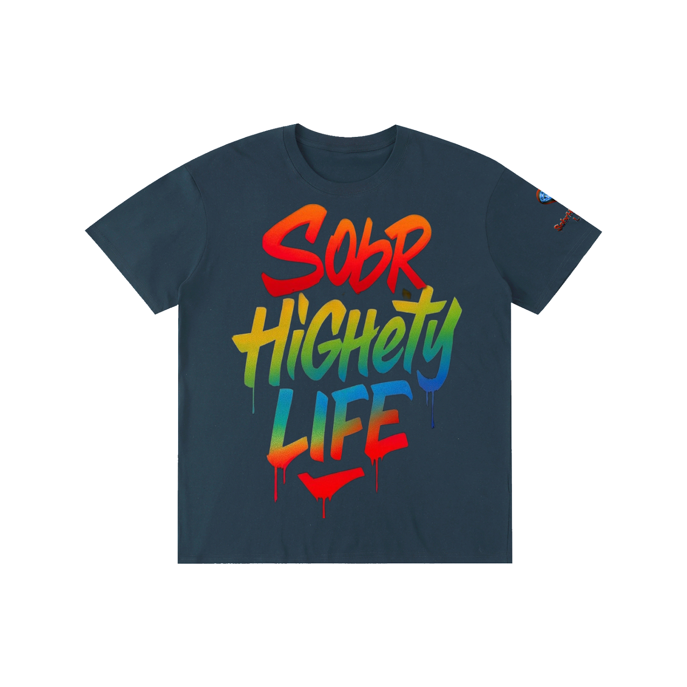 Tagged graphic SobrHIGHetyLIFE Unisex T-Shirt